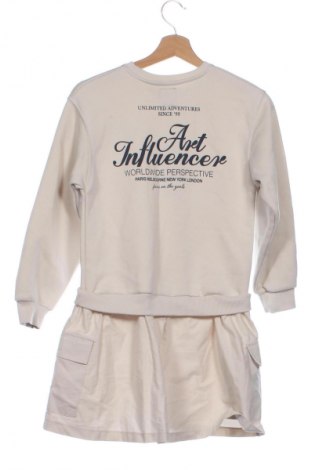 Kinderkleid Zara, Größe 8-9y/ 134-140 cm, Farbe Beige, Preis 17,90 €