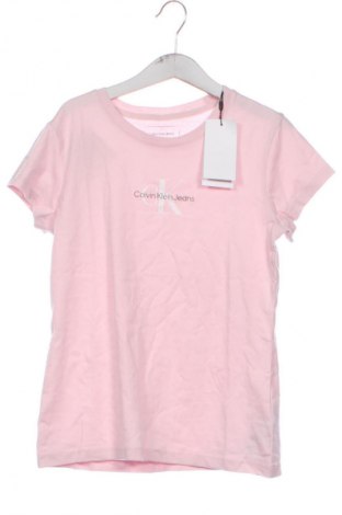 Dětské tričko  Calvin Klein Jeans, Velikost 10-11y/ 146-152 cm, Barva Růžová, Cena  559,00 Kč