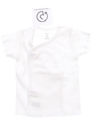 Детска тениска Carter's, Размер 2-3m/ 56-62 см, Цвят Бял, Цена 12,00 лв.