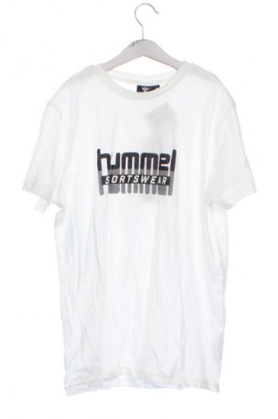 Детска тениска Hummel, Размер 9-10y/ 140-146 см, Цвят Бял, Цена 29,99 лв.