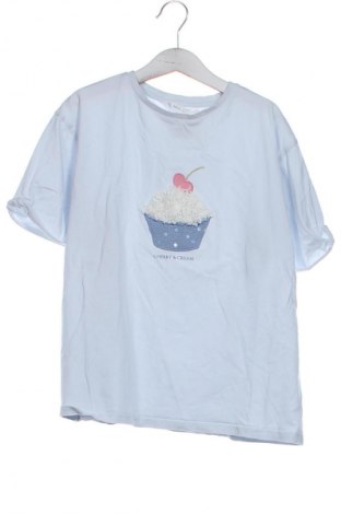 Kinder T-Shirt Mango, Größe 12-13y/ 158-164 cm, Farbe Blau, Preis 4,99 €
