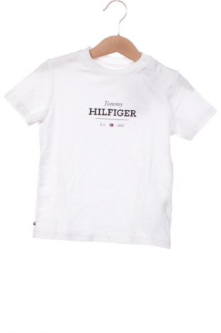 Dziecięcy T-shirt Tommy Hilfiger, Rozmiar 18-24m/ 86-98 cm, Kolor Biały, Cena 89,99 zł