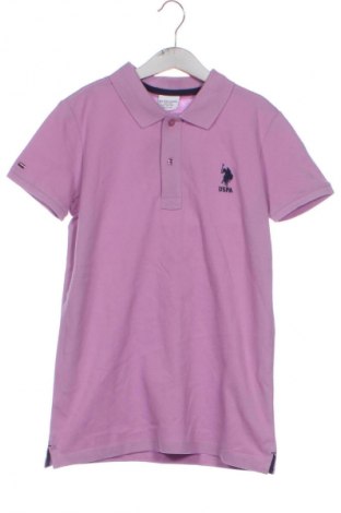 Kinder T-Shirt U.S. Polo Assn., Größe 10-11y/ 146-152 cm, Farbe Lila, Preis 15,99 €
