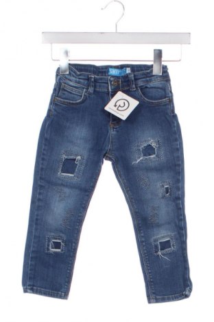 Dziecięce jeansy Sam, Rozmiar 3-6m/ 62-68 cm, Kolor Niebieski, Cena 71,91 zł