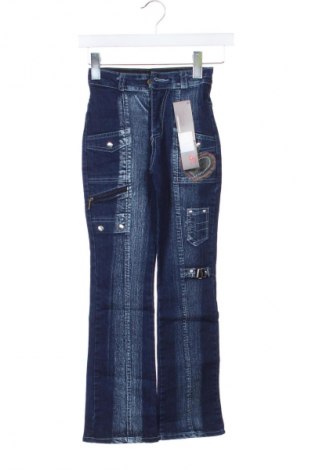 Kinderjeans Unbranded, Größe 7-8y/ 128-134 cm, Farbe Blau, Preis 17,99 €