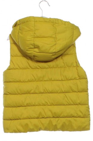 Детски елек United Colors Of Benetton, Размер 3-4y/ 104-110 см, Цвят Жълт, Цена 20,00 лв.