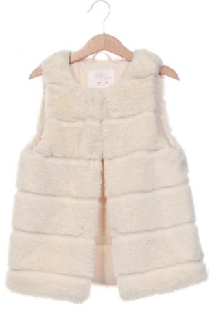 Kinderweste Zara, Größe 8-9y/ 134-140 cm, Farbe Ecru, Preis 11,99 €