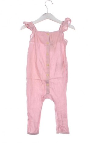 Kinder Overall H&M, Größe 12-18m/ 80-86 cm, Farbe Rosa, Preis 13,99 €