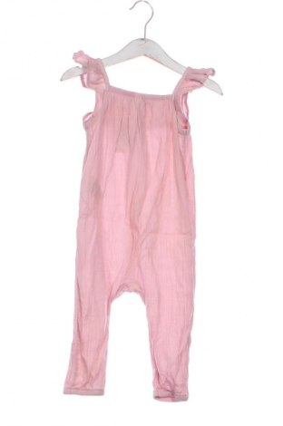 Kinder Overall H&M, Größe 12-18m/ 80-86 cm, Farbe Rosa, Preis 13,99 €