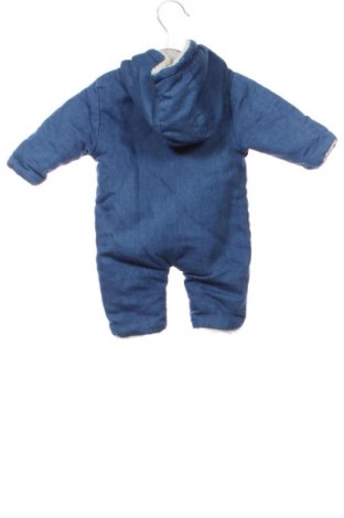 Детски гащеризон Vertbaudet, Размер 1-2m/ 50-56 см, Цвят Син, Цена 31,28 лв.