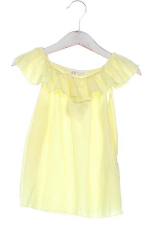 Podkoszulek dziecięcy H&M, Rozmiar 2-3y/ 98-104 cm, Kolor Żółty, Cena 27,59 zł