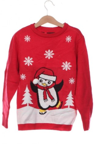 Dziecięcy sweter Bpc Bonprix Collection, Rozmiar 7-8y/ 128-134 cm, Kolor Czerwony, Cena 35,99 zł