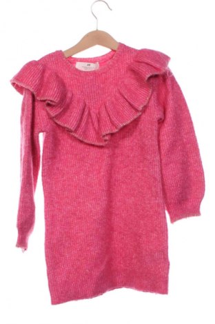 Kinderpullover H&M, Größe 4-5y/ 110-116 cm, Farbe Rosa, Preis 10,99 €