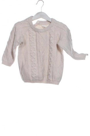 Kinderpullover H&M, Größe 12-18m/ 80-86 cm, Farbe Ecru, Preis 6,99 €