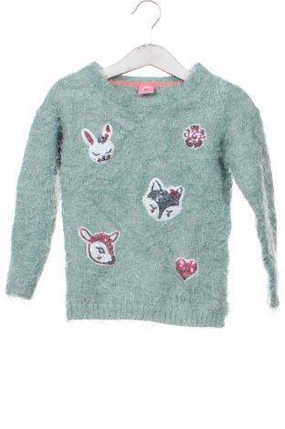Kinderpullover Kiki & Koko, Größe 3-4y/ 104-110 cm, Farbe Grün, Preis 10,99 €