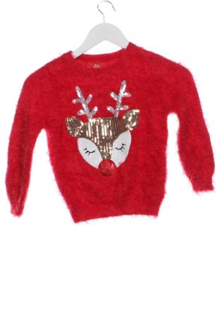 Kinderpullover Primark, Größe 5-6y/ 116-122 cm, Farbe Rot, Preis 9,99 €