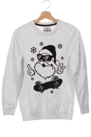 Kinderpullover Unbranded, Größe 11-12y/ 152-158 cm, Farbe Grau, Preis 7,99 €