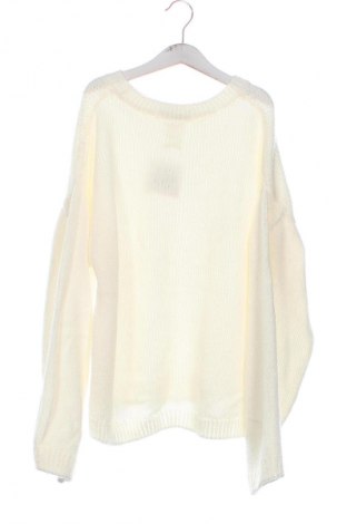 Детски пуловер Zara, Размер 12-13y/ 158-164 см, Цвят Бял, Цена 16,00 лв.