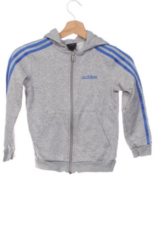 Детски суитшърт Adidas, Размер 7-8y/ 128-134 см, Цвят Сив, Цена 37,99 лв.