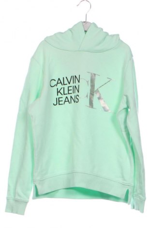 Детски суитшърт Calvin Klein Jeans, Размер 12-13y/ 158-164 см, Цвят Зелен, Цена 48,00 лв.