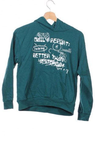 Детски суитшърт Sinsay, Размер 12-13y/ 158-164 см, Цвят Зелен, Цена 14,99 лв.