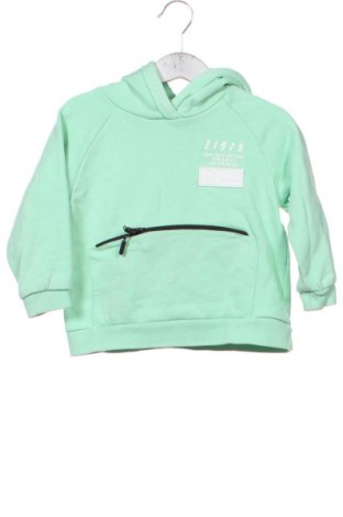 Kinder Sweatshirts Zara, Größe 18-24m/ 86-98 cm, Farbe Grün, Preis 5,99 €