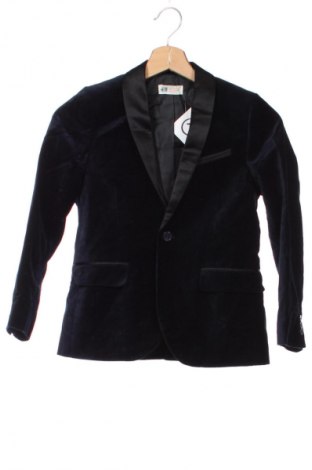 Dětské sako  H&M, Velikost 7-8y/ 128-134 cm, Barva Modrá, Cena  149,00 Kč