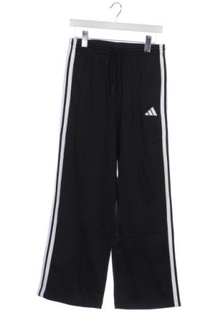 Детско спортно долнище Adidas, Размер 12-13y/ 158-164 см, Цвят Черен, Цена 62,99 лв.
