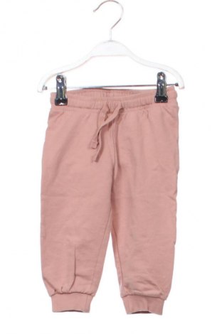 Kinder Sporthose H&M, Größe 9-12m/ 74-80 cm, Farbe Aschrosa, Preis 12,79 €