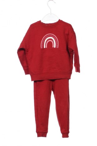 Kinder Sporthose Unbranded, Größe 18-24m/ 86-98 cm, Farbe Rot, Preis 12,83 €