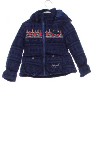 Dětská bunda  Desigual, Velikost 2-3y/ 98-104 cm, Barva Modrá, Cena  1 529,00 Kč