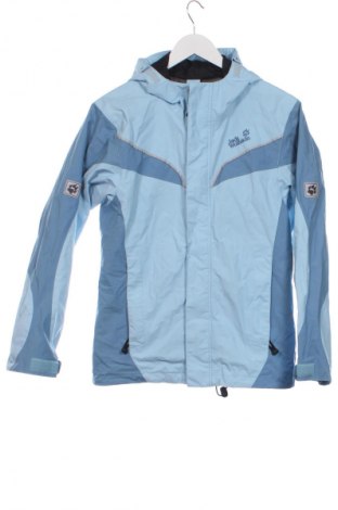 Kinderjacke Jack Wolfskin, Größe 12-13y/ 158-164 cm, Farbe Blau, Preis 28,18 €