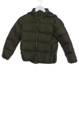 Kinderjacke Uniqlo, Größe 9-10y/ 140-146 cm, Farbe Grün, Preis 15,99 €