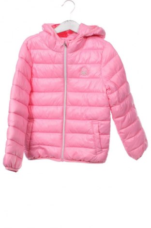 Παιδικό μπουφάν United Colors Of Benetton, Μέγεθος 6-7y/ 122-128 εκ., Χρώμα Ρόζ , Τιμή 19,44 €