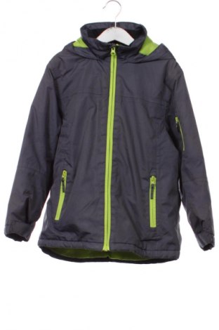 Kinderjacke für Wintersport Crane, Größe 7-8y/ 128-134 cm, Farbe Grau, Preis 21,99 €
