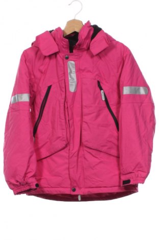 Детско яке за зимни спортове Polarn O. Pyret, Размер 10-11y/ 146-152 см, Цвят Розов, Цена 56,99 лв.