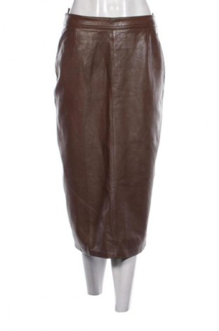 Lederrock Unbranded, Größe M, Farbe Braun, Preis 15,58 €