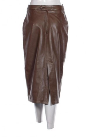 Lederrock Unbranded, Größe M, Farbe Braun, Preis 15,58 €