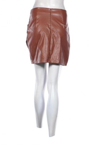 Δερμάτινη φούστα Unbranded, Μέγεθος S, Χρώμα Καφέ, Τιμή 3,99 €