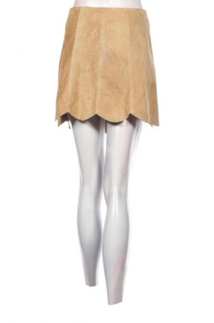 Kožená sukňa  Unbranded, Veľkosť M, Farba Hnedá, Cena  17,95 €