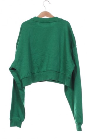 Дамска блуза Bershka, Размер XS, Цвят Зелен, Цена 11,99 лв.