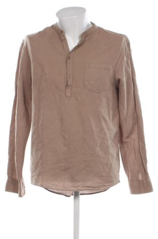 Herren Shirt Pier One, Größe L, Farbe Braun, Preis 6,99 €