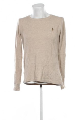 Herren Shirt Polo Ralph Lauren, Größe M, Farbe Beige, Preis 22,99 €