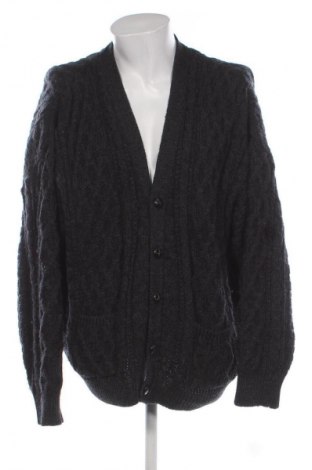 Herren Strickjacke Aran Crafts, Größe XXL, Farbe Grau, Preis 61,32 €