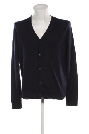 Herren Strickjacke BOSS, Größe L, Farbe Blau, Preis 137,99 €