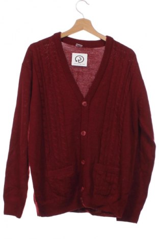 Herren Strickjacke Daxon, Größe L, Farbe Rot, Preis 21,99 €