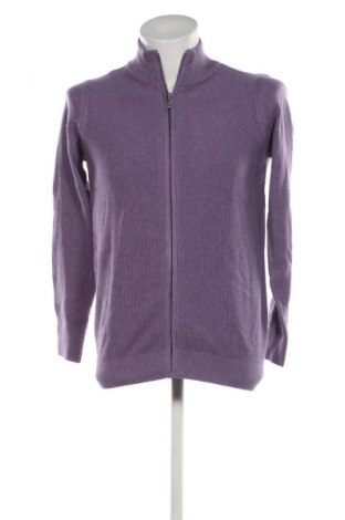 Herren Strickjacke Felix Hardy, Größe S, Farbe Lila, Preis 30,99 €