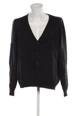 Herren Strickjacke Garcia, Größe XXL, Farbe Schwarz, Preis 21,99 €