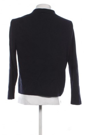 Jachetă tricotată de bărbați H&M, Mărime S, Culoare Albastru, Preț 39,99 Lei