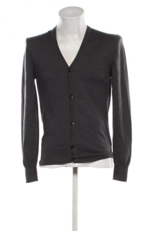 Herren Strickjacke Hugo Boss, Größe S, Farbe Grau, Preis 38,99 €